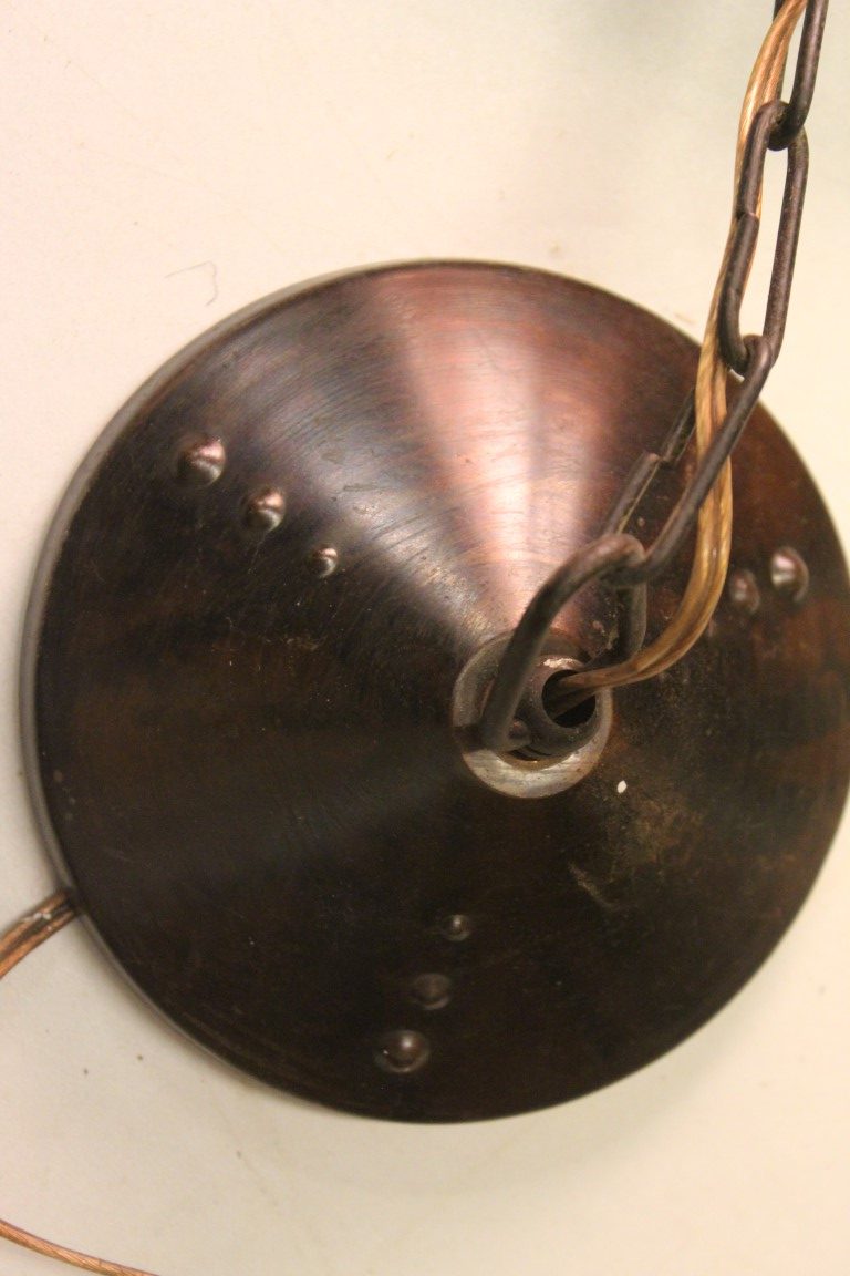 Gebrandschilderde lamp Haagse School