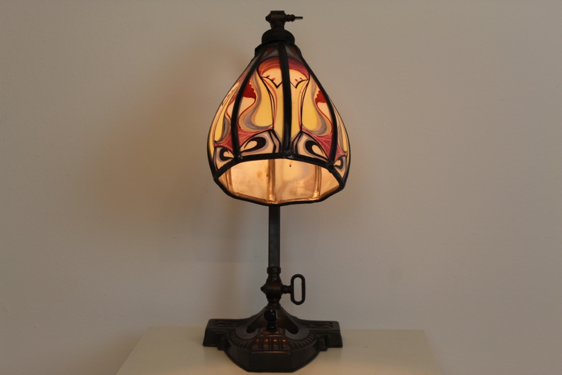 Amsterdamse School Bureaulamp De Nieuwe Honsel
