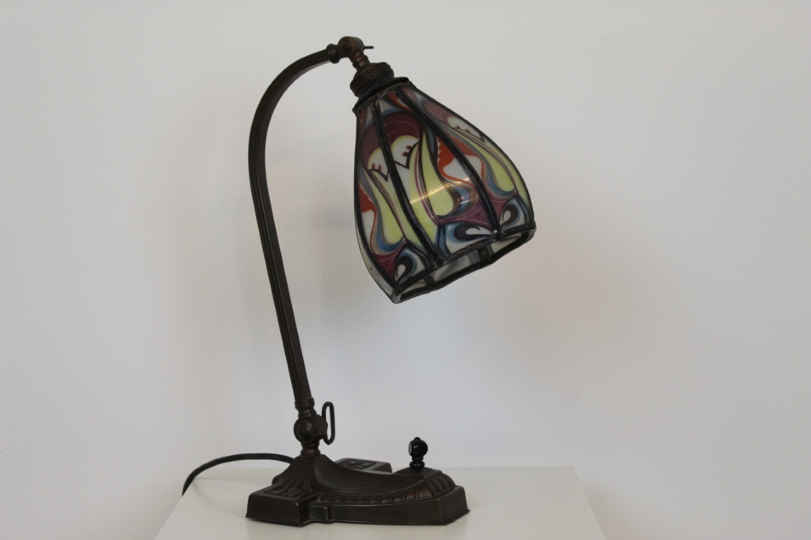 Amsterdamse School Bureaulamp De Nieuwe Honsel