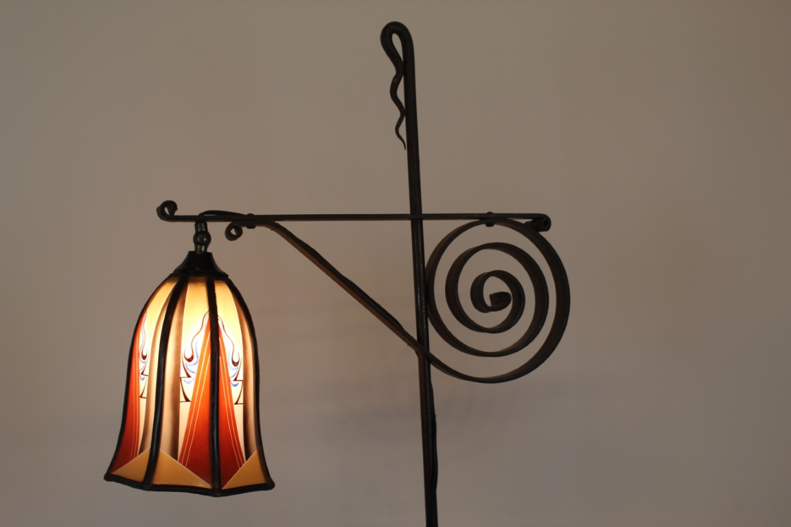 Staande lamp Amsterdamse school