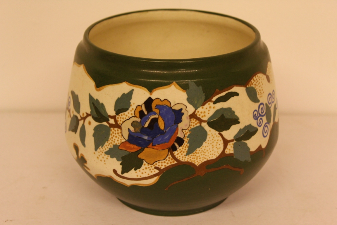 Bloempot Arnhem plateel Art Nouveau