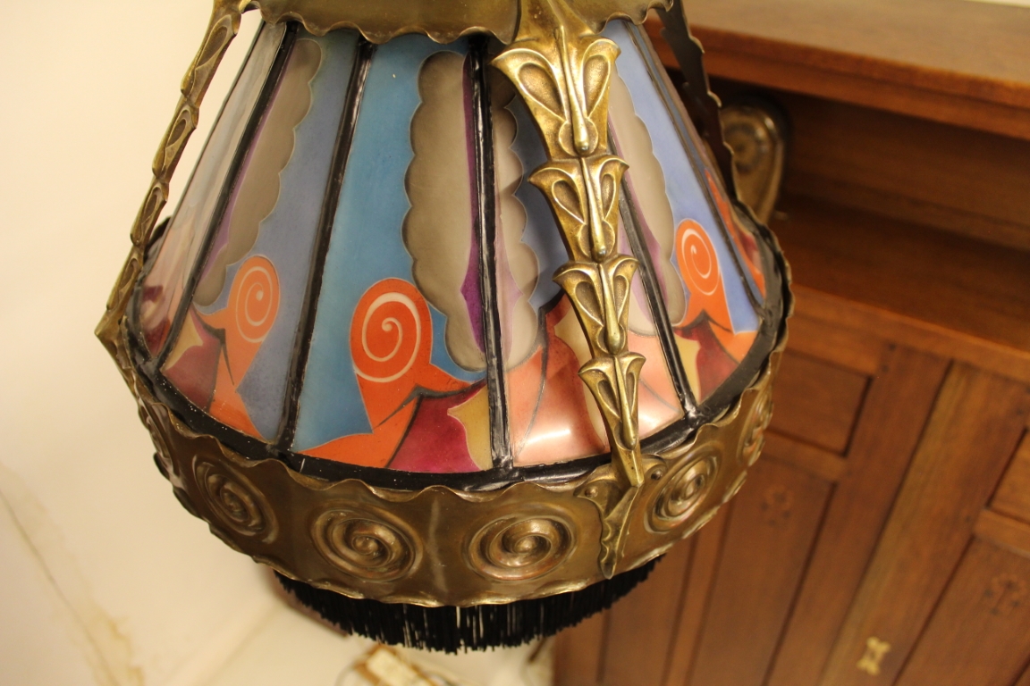 Amsterdamse School Hanglamp De Nieuwe Honsel