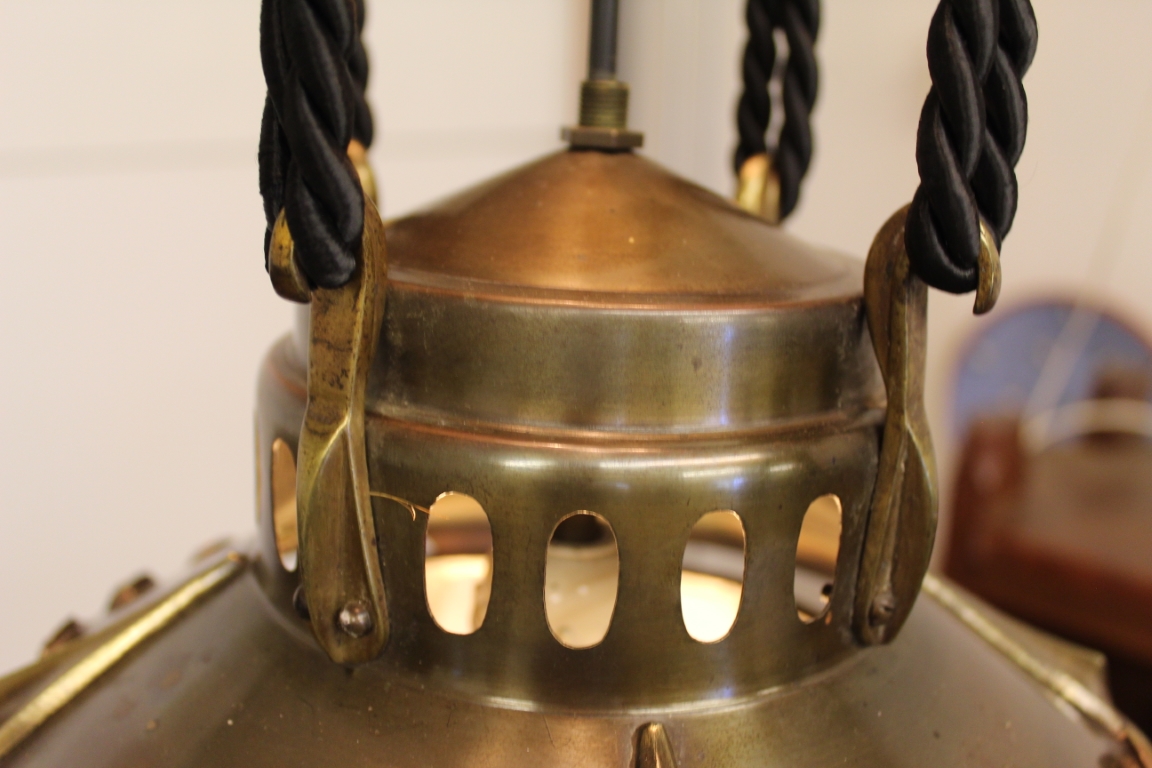Amsterdamse School Hanglamp De Nieuwe Honsel