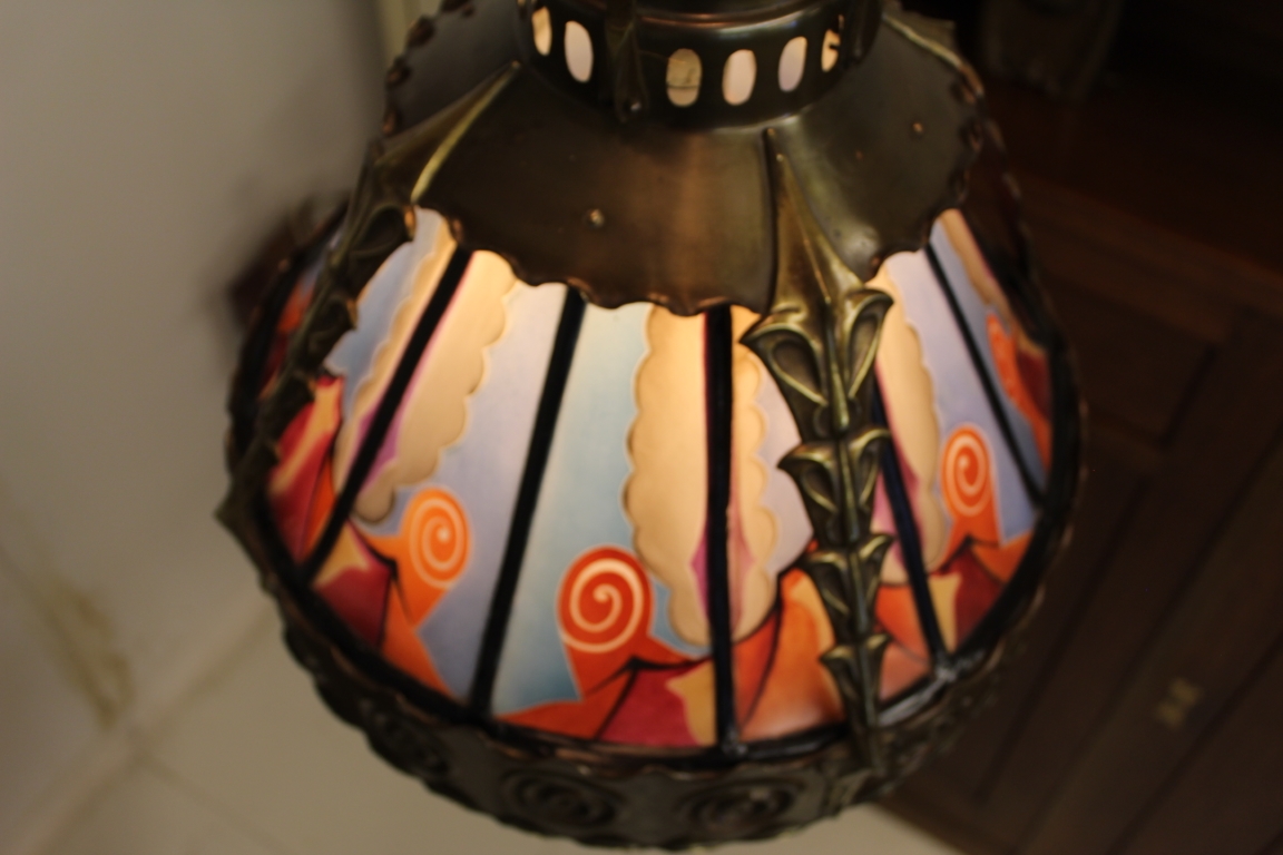 Amsterdamse School Hanglamp De Nieuwe Honsel