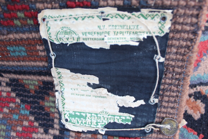 KVT wollen Art Deco kleed