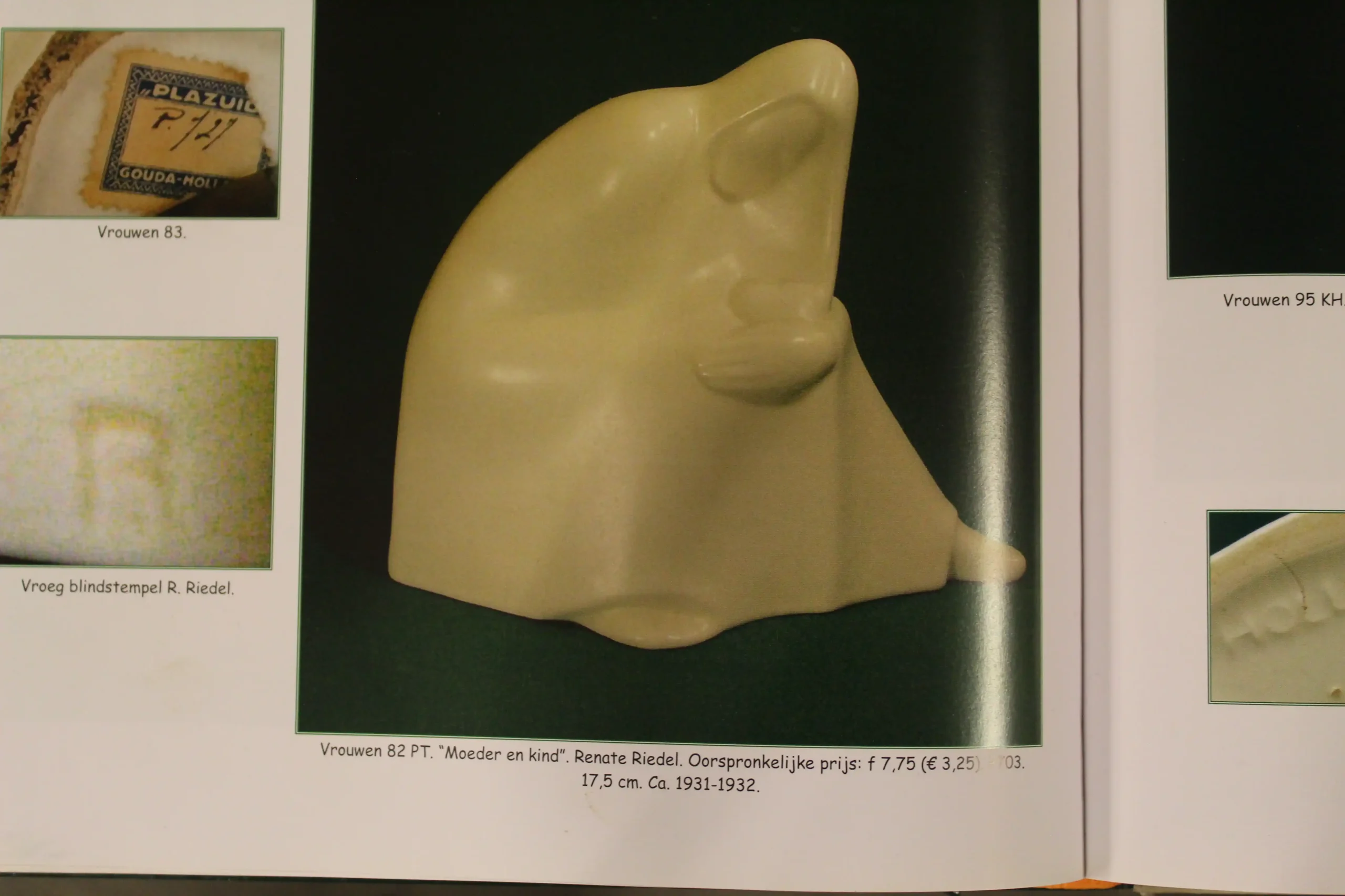 Renate Riedel beeldje Moeder en kind