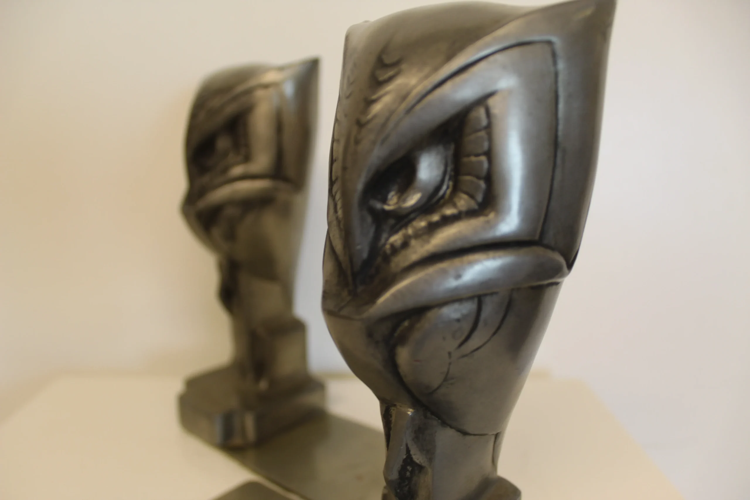 Chris van der Hoef boekensteunen uilen Gero