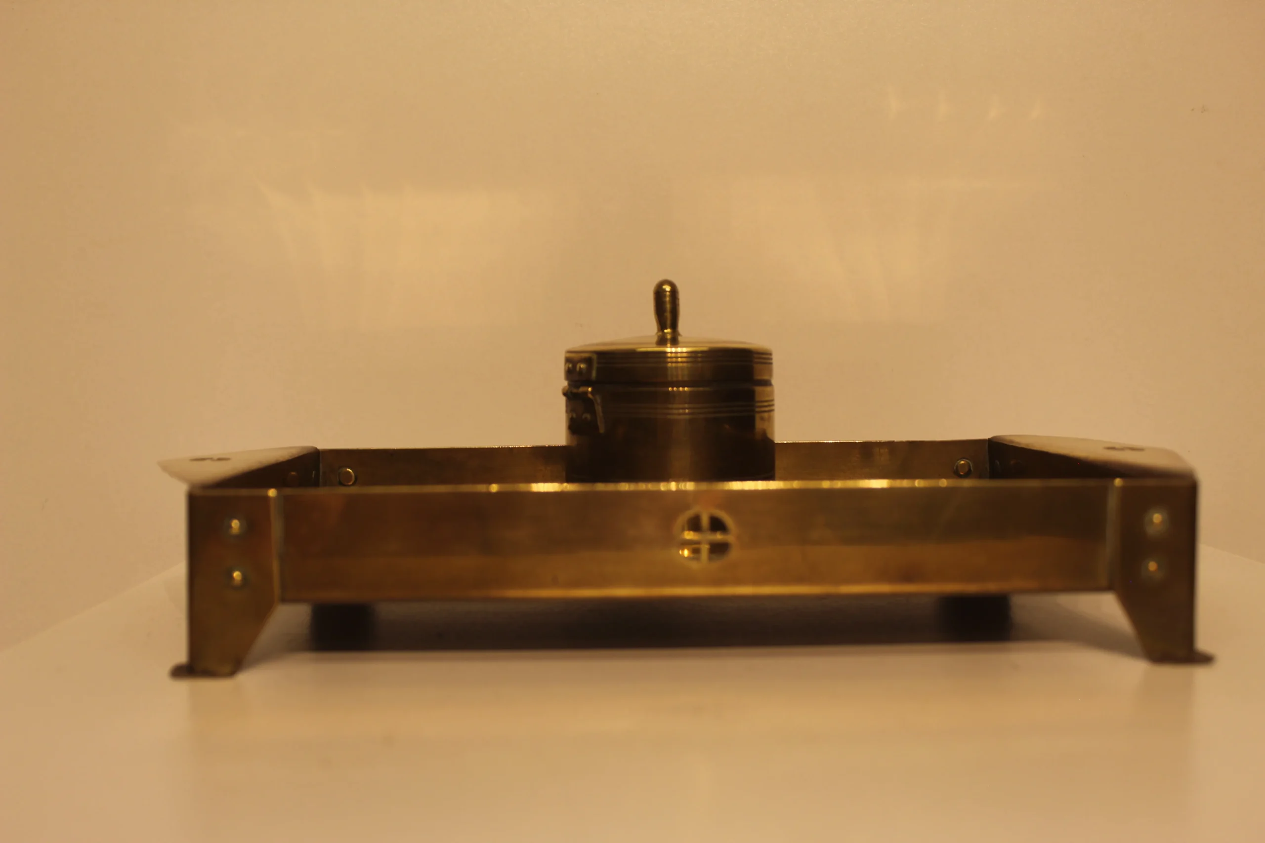 Koperen inktpot  J. Eisenloefel