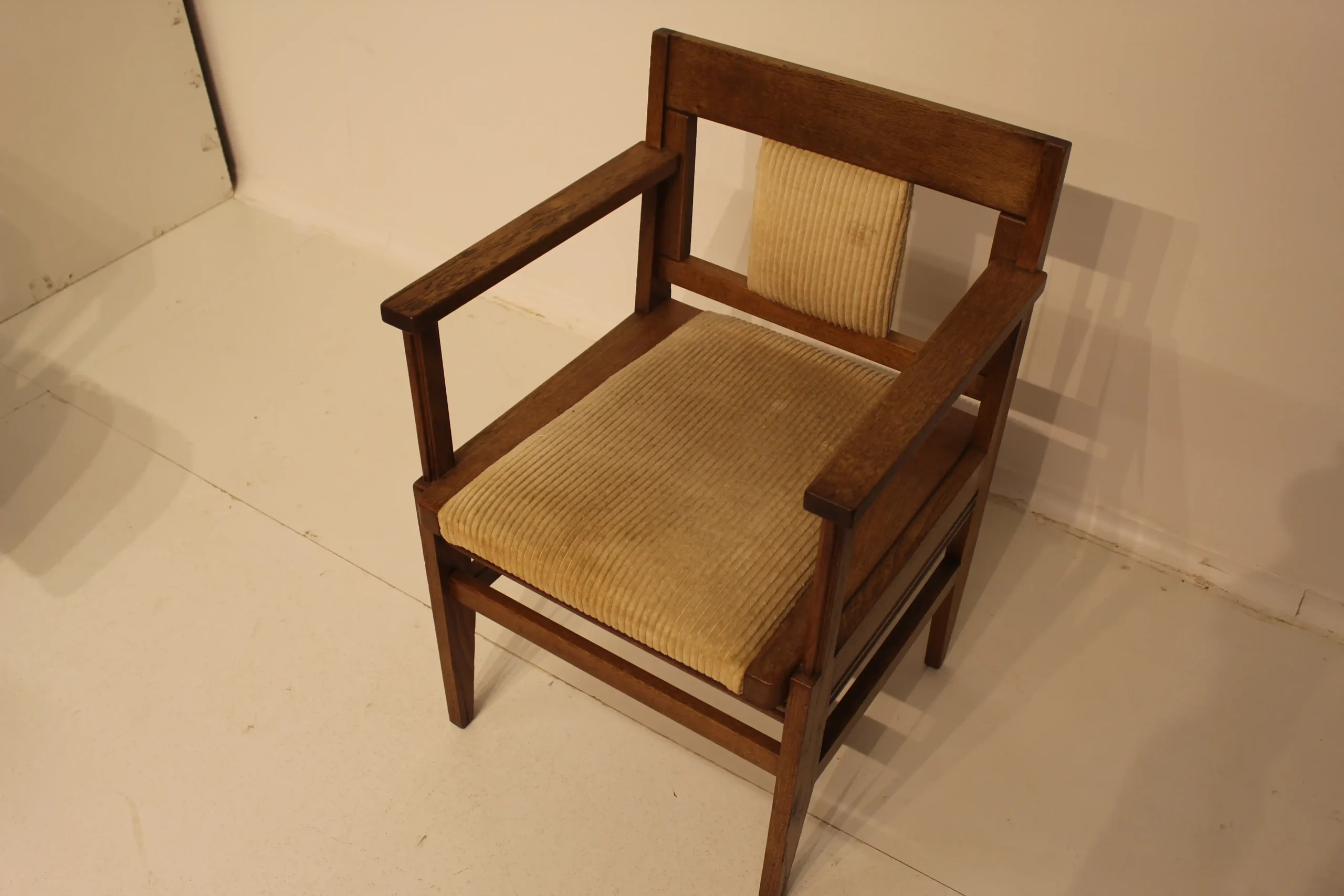 Eiken set van 6 Haagse school stoelen