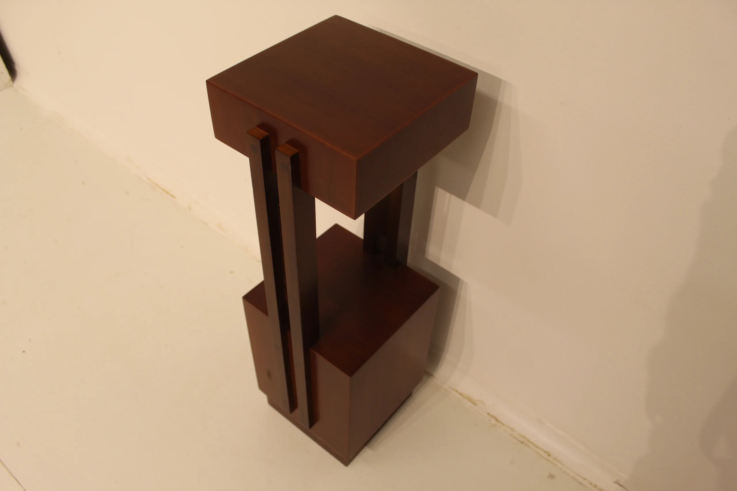 Haagse school mahonie pie ‘d stall replica