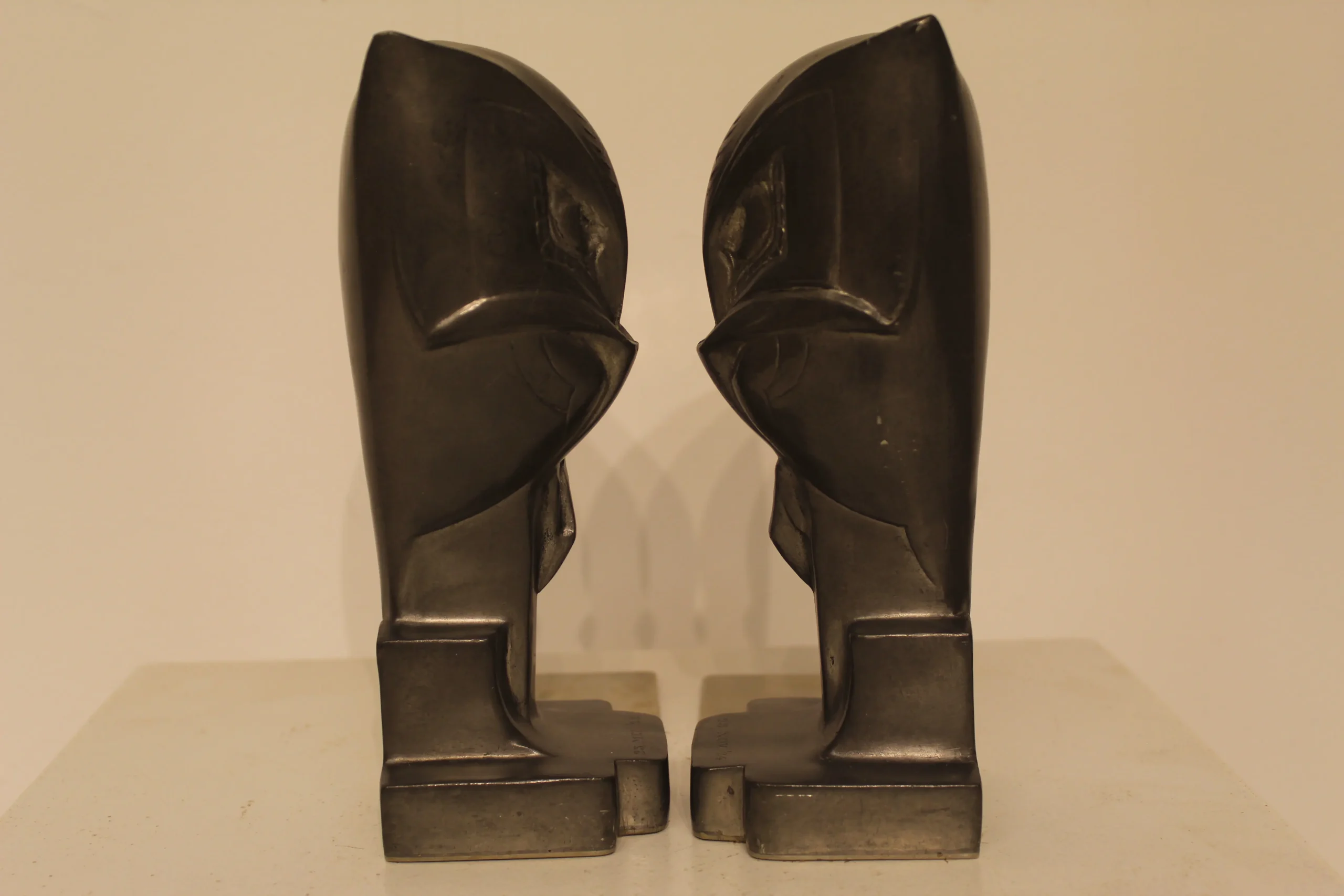 Cornelis van der Hoef boekensteunen uilen Gero