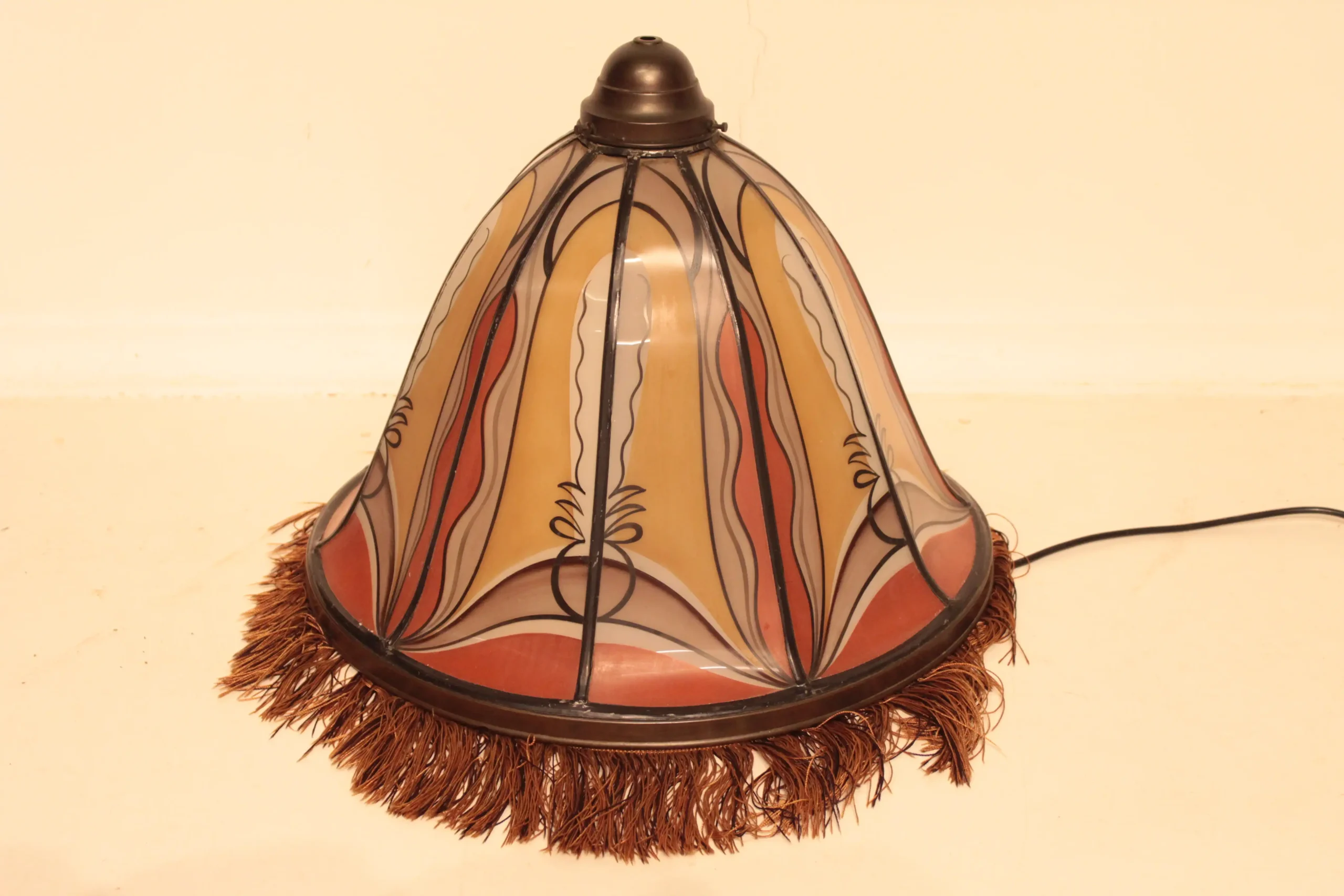 Gebrandschilderde Hanglamp de Nieuwe Honsel