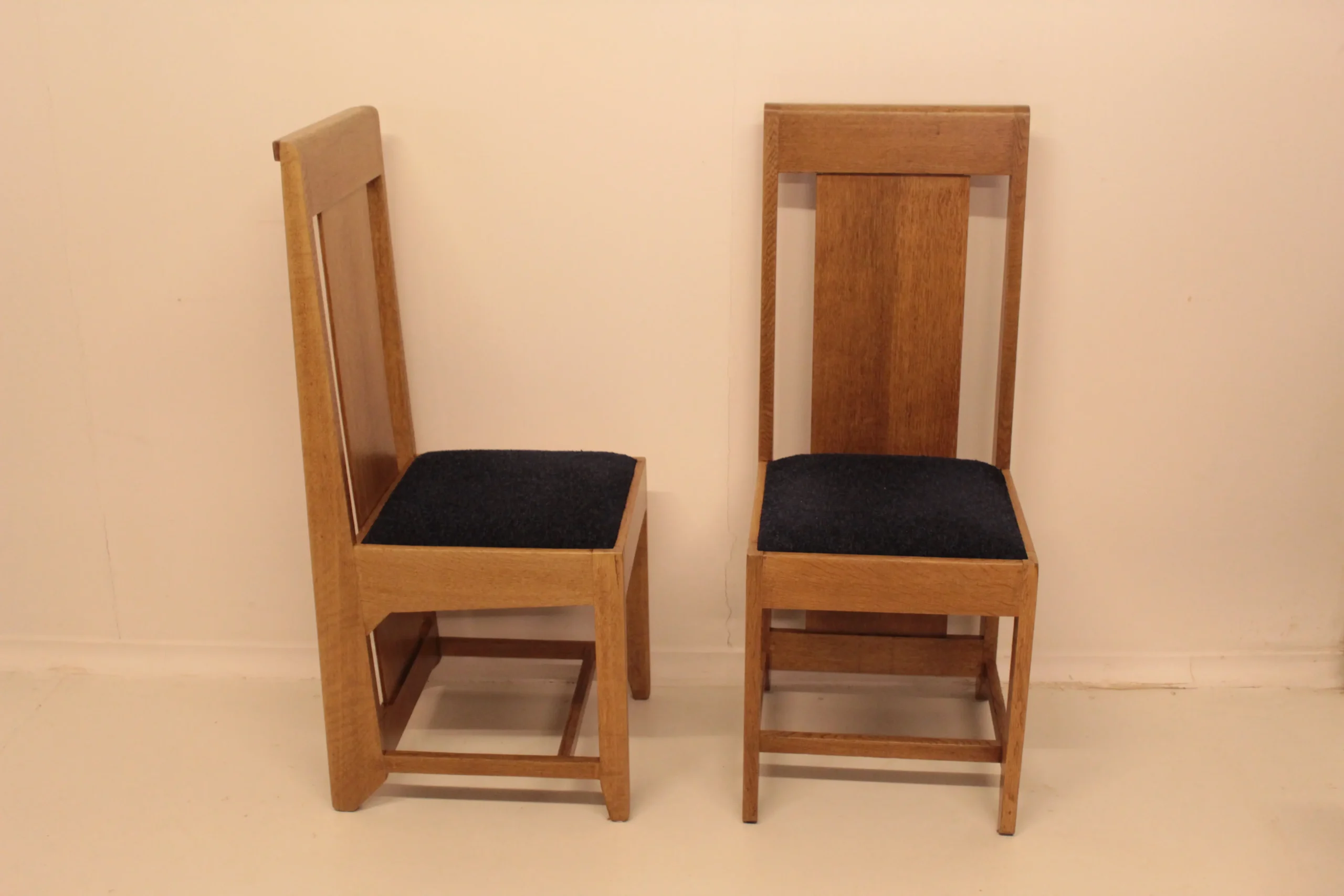 Eiken Haagse School Stoelen set van 4